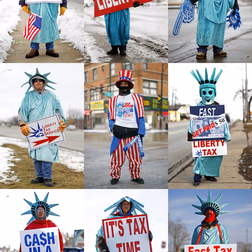 United We Stand by Scott Strazzante - old