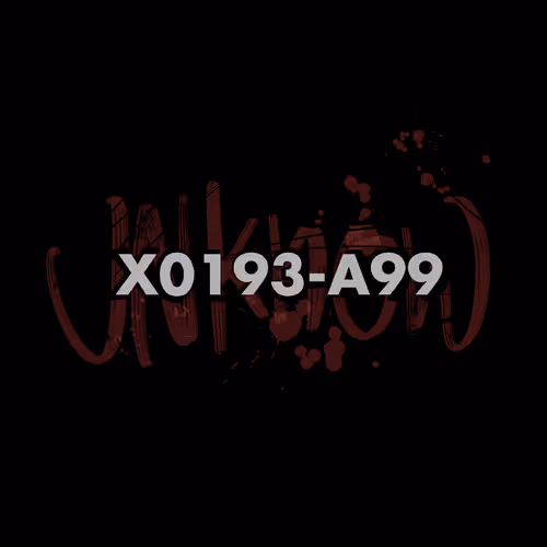 UNKNOW X0193-A99 - old