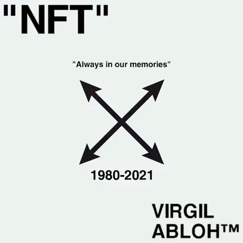 "NFT" Virgil Abloh