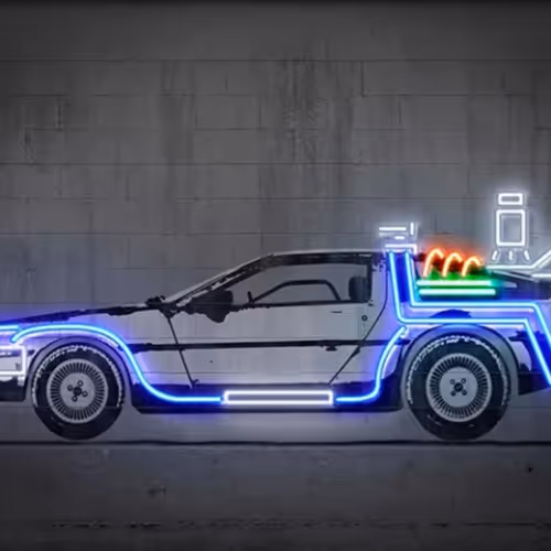 2D History Led Car