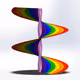 Helical Spectrum 3D Animation
