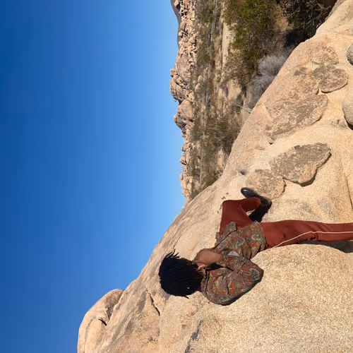 Man in Desert
