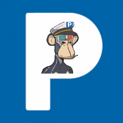 "P" ixel ape  #00001