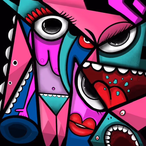 Mikey Brain 1/1 art