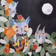 night birds on the moon