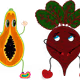 Papaya and Beet love story