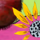 Deep red ball