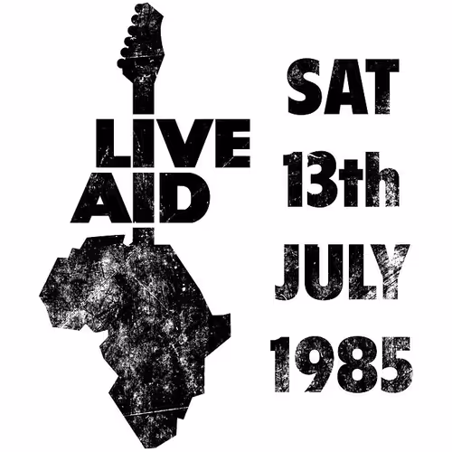 LIVE AID Ticket 1985