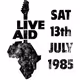 LIVE AID Ticket 1985