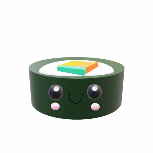 Digital sushi eating crypto - old