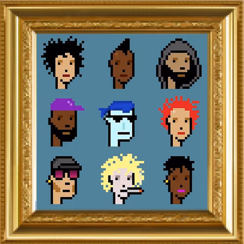 Punks in the frame - old