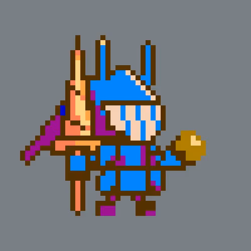 Crypto Knight PixelMorph
