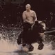 President Putin Riding a Bear
