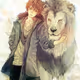 Anime Lion Art - old