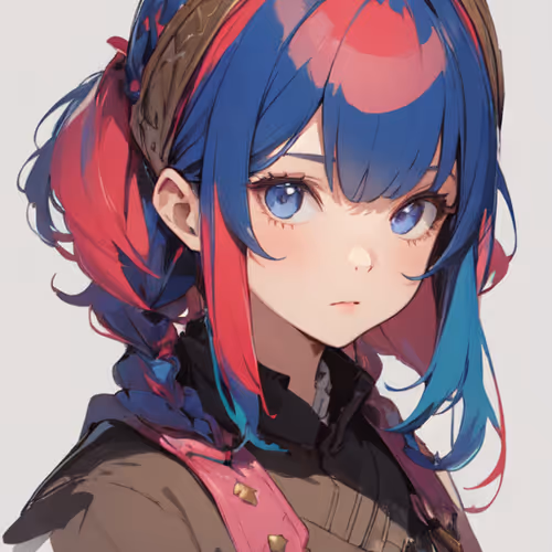 Beautiful dwarf anime girl!