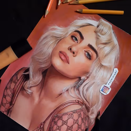 Billie Eilish Art3