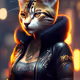 Cyberpunk Cat