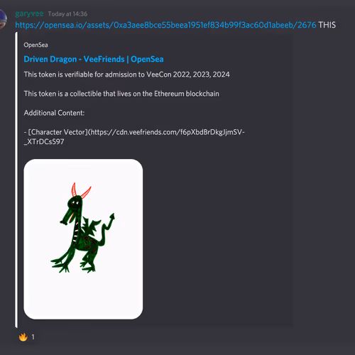 Driven Dragon - Gary Vee Shoutout on Discord