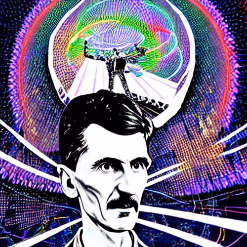 Unique AI ART - A Tribute to : Tesla, Sea Turle , Afrika