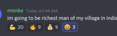 monke is rich