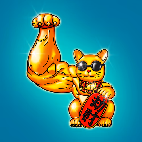 Fortune Cat #01 - old