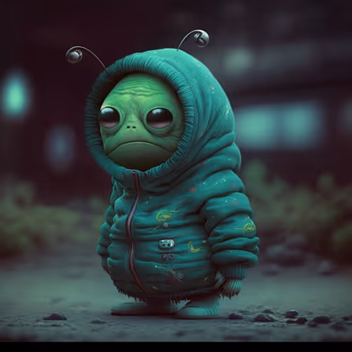 alien caterpillars ufo