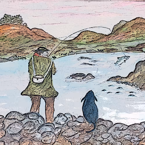 Salmon Dance - old