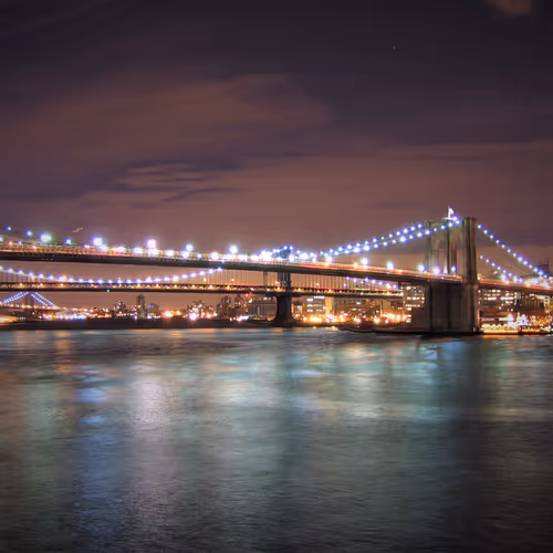 Bridges at night