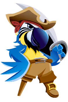 Pirate Parrot (Parrot) - old
