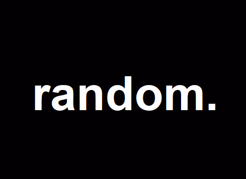 thiscouldberandom