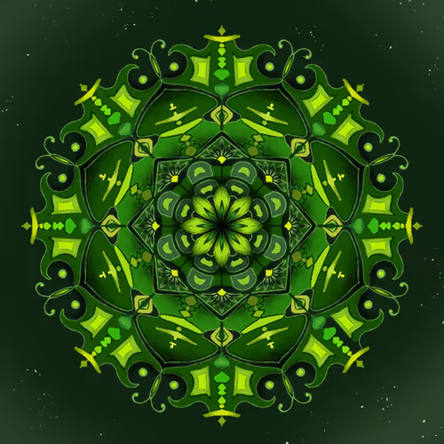 Mandala of the world - GLvoK8a328 - old