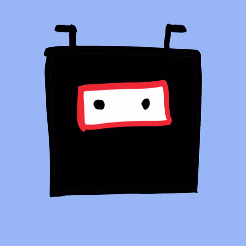 Upside Down Square Man