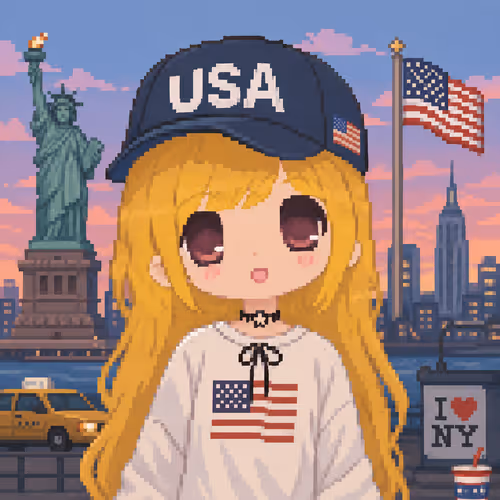 USA chibi