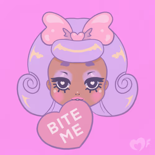 Valentine's Dolls - old