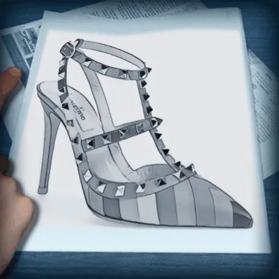 Valentino Rockstud  Rainbow1973 CryptoKix Edition - old