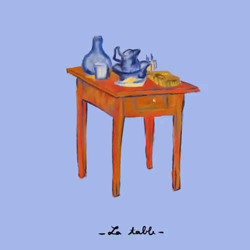 Van Gogh bedroom items