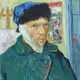 Eagle Van Gogh style