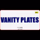 Vanity Plates