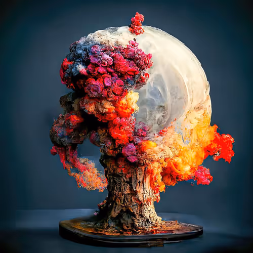 Various atomic bomb trees