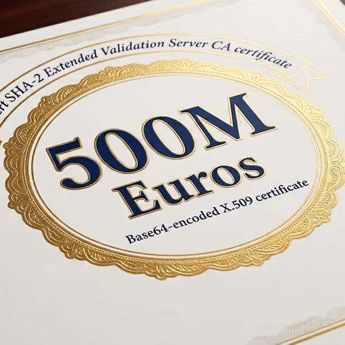 Vault 500M: DigiCert Verified X.509 Series