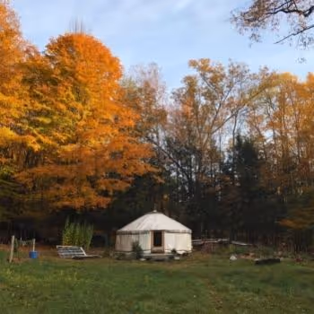 Vermont Poems from An Off-Grid Yurt