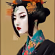 very fancy courtesan - old