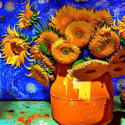 Van Gogh's Tomato Soup