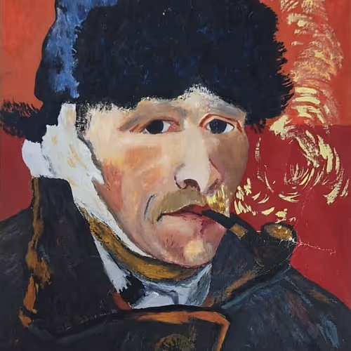 Vincent van Gogh With Bandaged Ear