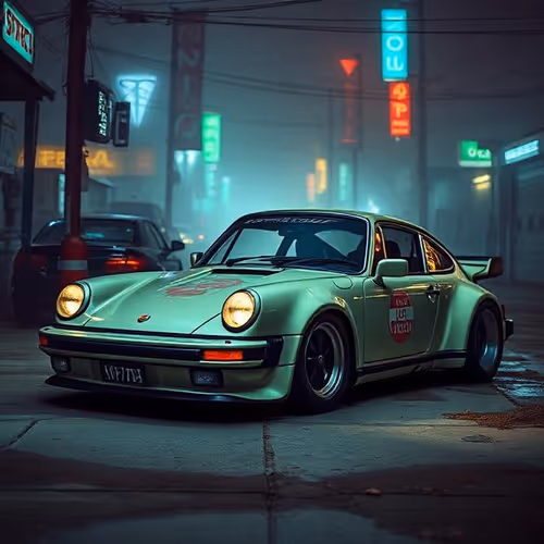 Vintage 911 Cyberpunk