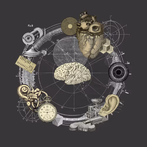 Vintage Retro Artistic Collages