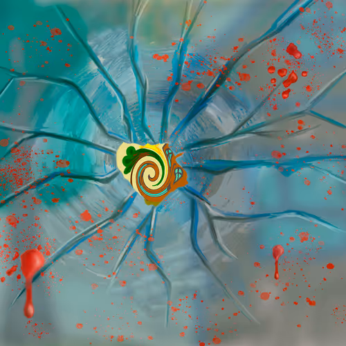 Violence. Charity collection