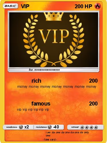 Vip Pokemon