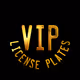 VIP License Plates