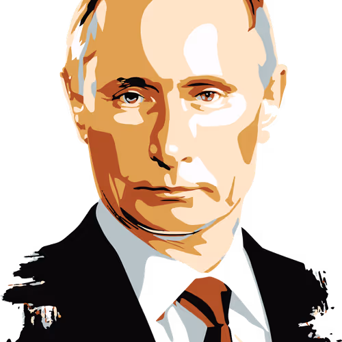 Vladimir Putin Art - old